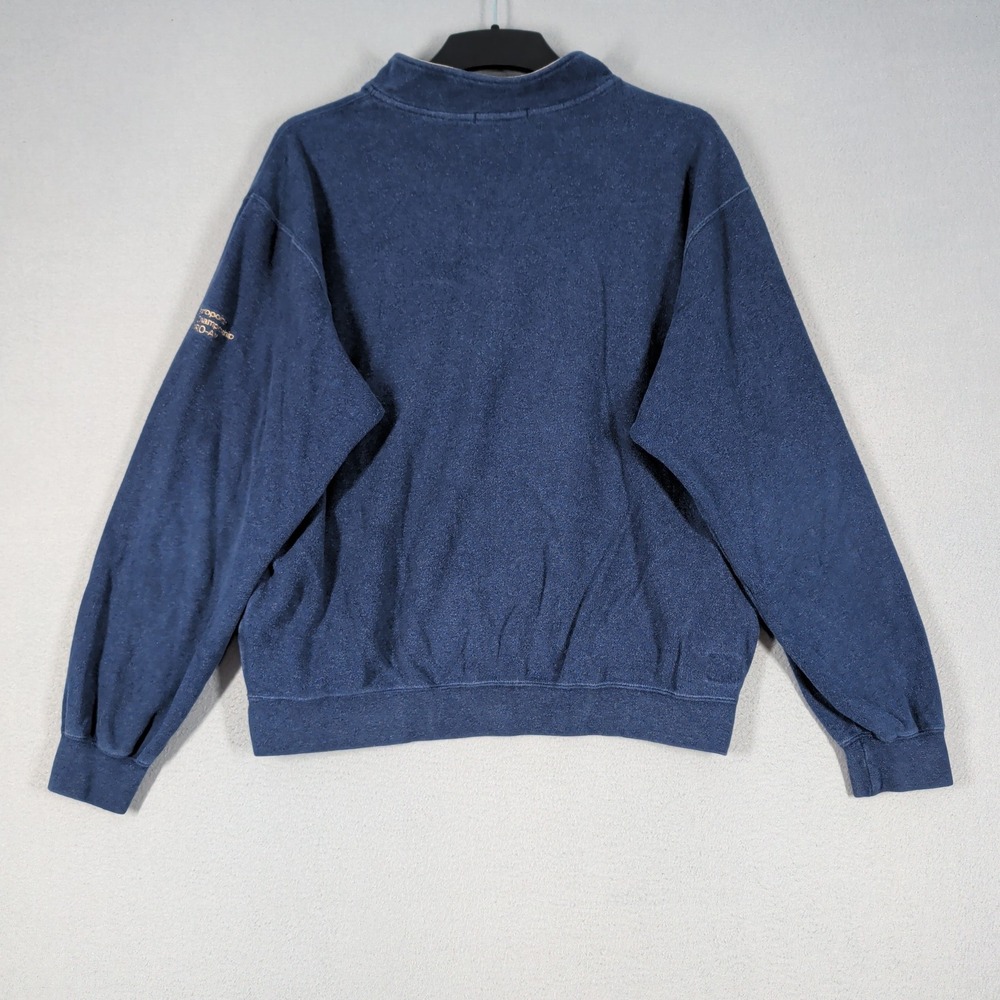 Peter Millar Pullover Mens XL Blue Metropolitan PGA Championship Pro-Am Golf Top - Picture 2 of 10
